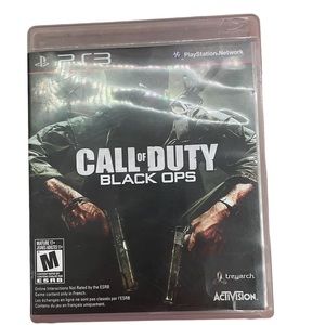 Call of duty black ops for the PlayStation 3 game